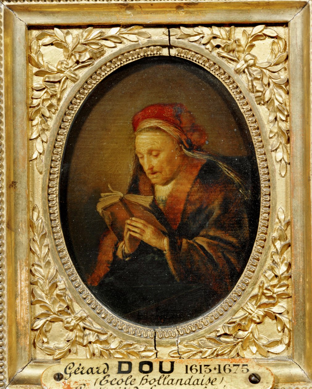 Alte Frau: Rembrandts Mutter von Gerrit or Gerard Dou