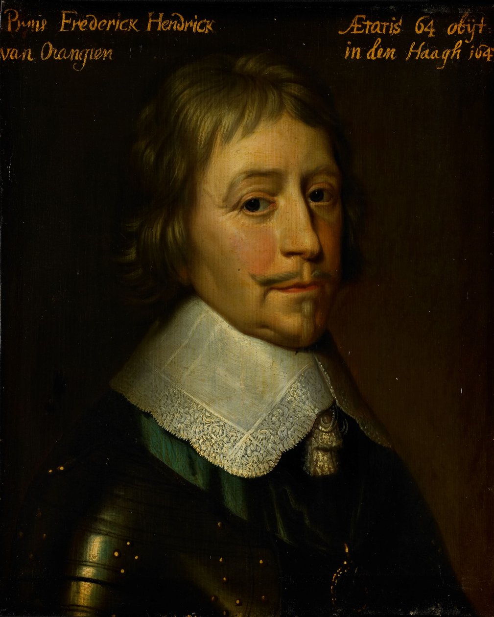 Porträt von Frederik Hendrik Prinz von Oranien von Gerrit van (after) Honthorst
