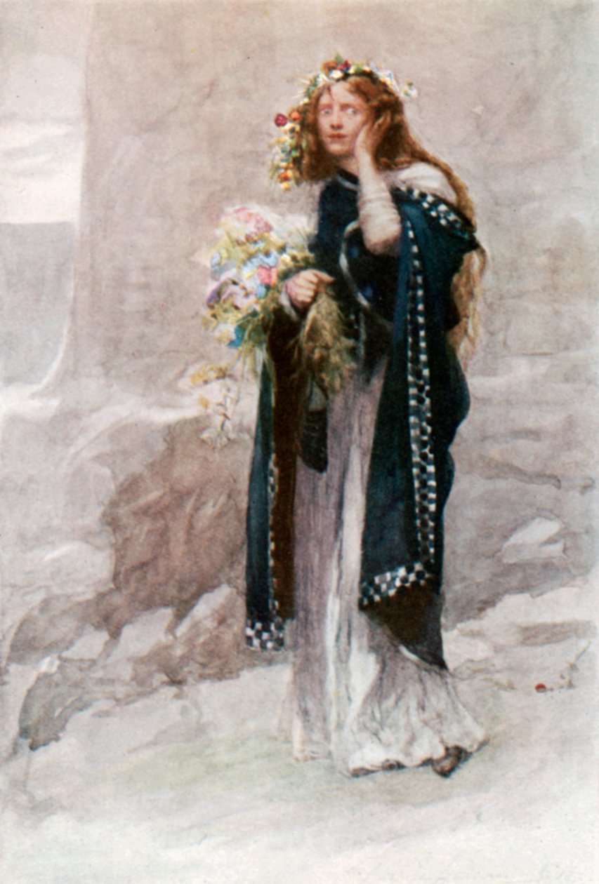 "Ihre süßen Augen von Wahnsinn getrübt" von Gertrude E. Demain (after) Hammond