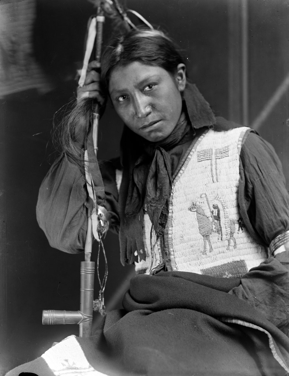 Charles American Horse, ein Mitglied der Buffalo Bill
