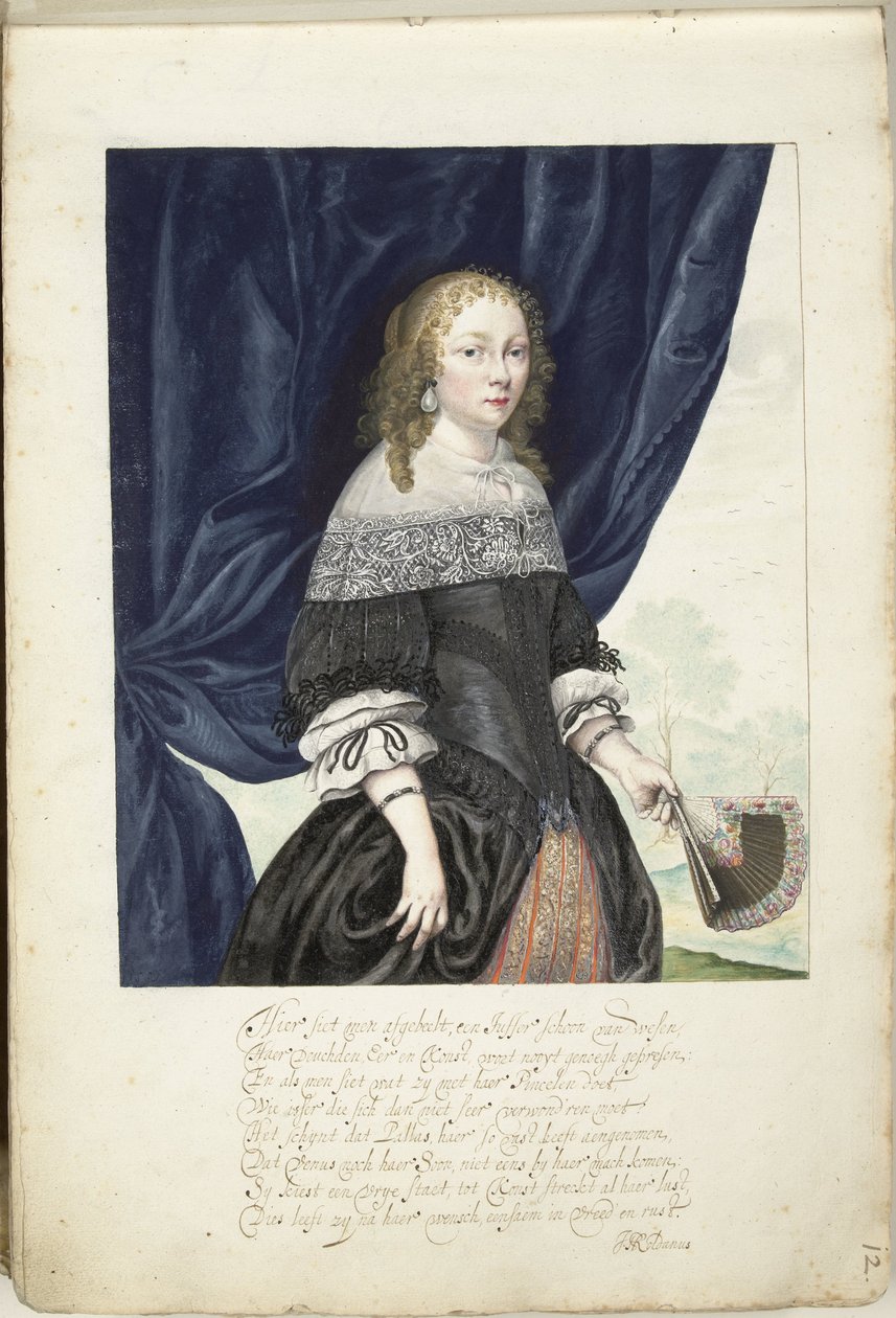 Selbstporträt von Gesina ter Borch