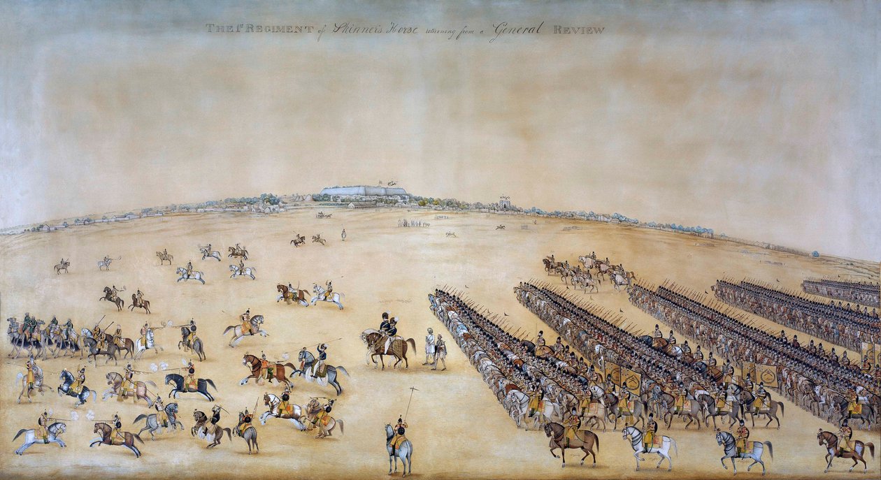 Das 1. Regiment von Skinner