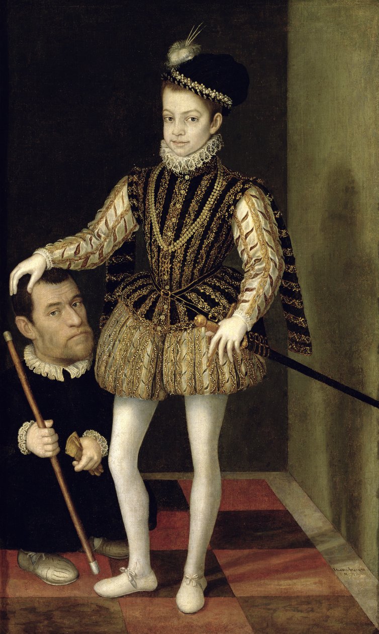 Porträt von Carlo Emanuele I. (1562-1630), Herzog von Savoyen, um 1570 von Giacomo Vighi