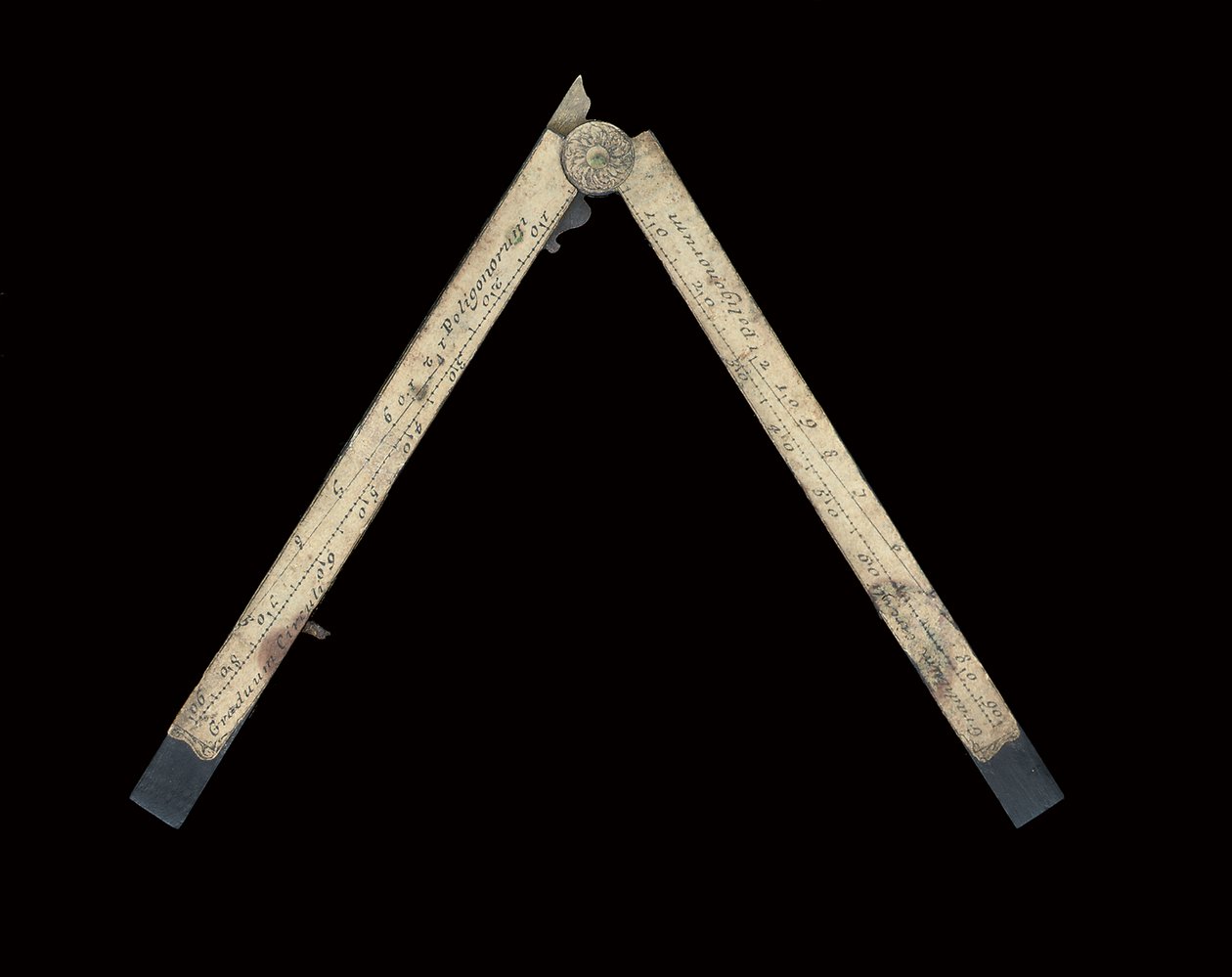 Paar Zirkel von Giacomo Lusverg