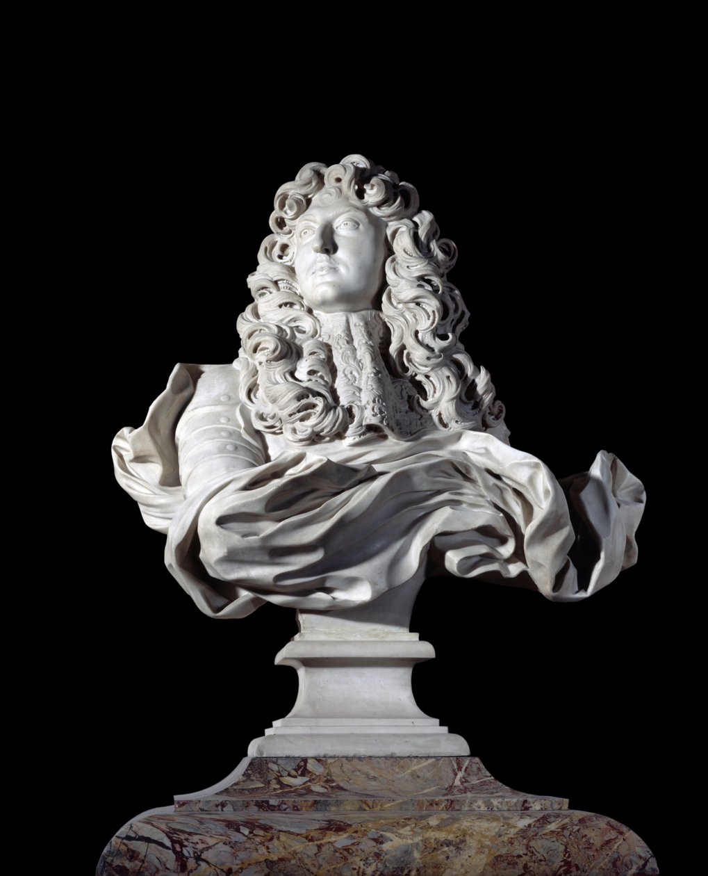 Büste von Ludwig XIV., König von Frankreich. Skulptur von Gian Lorenzo von Gian Lorenzo Bernini