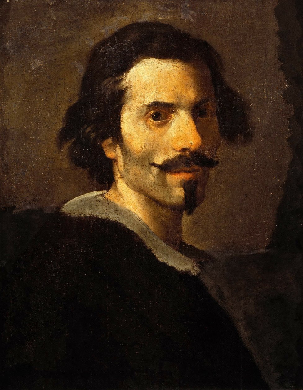 Selbstporträt von Gianlorenzo Bernini als reifer Mann (1638-40) von Gian Lorenzo Bernini