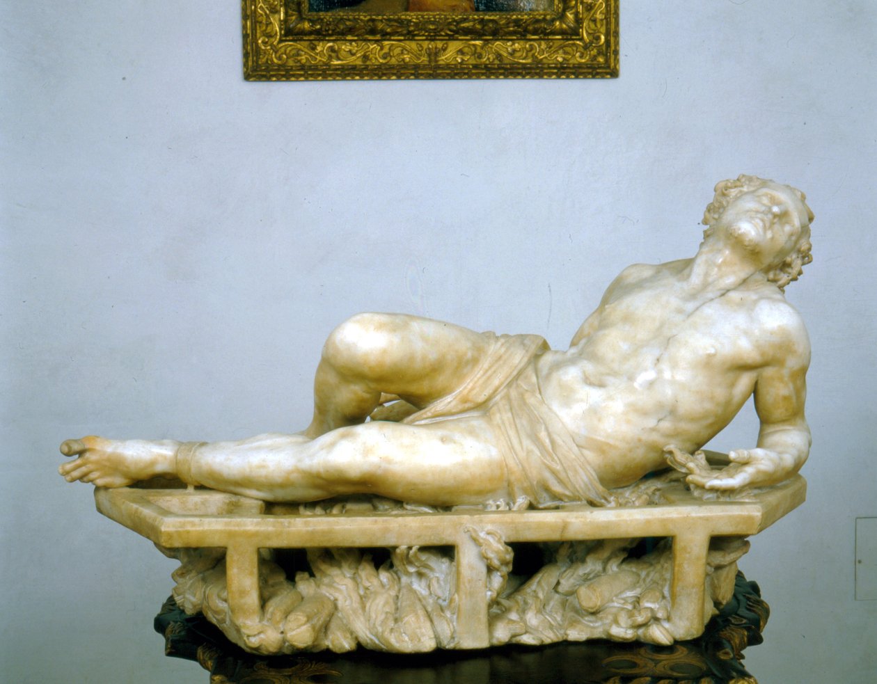 St. Laurentius auf dem Grill, 1617 (Marmor) von Gian Lorenzo Bernini