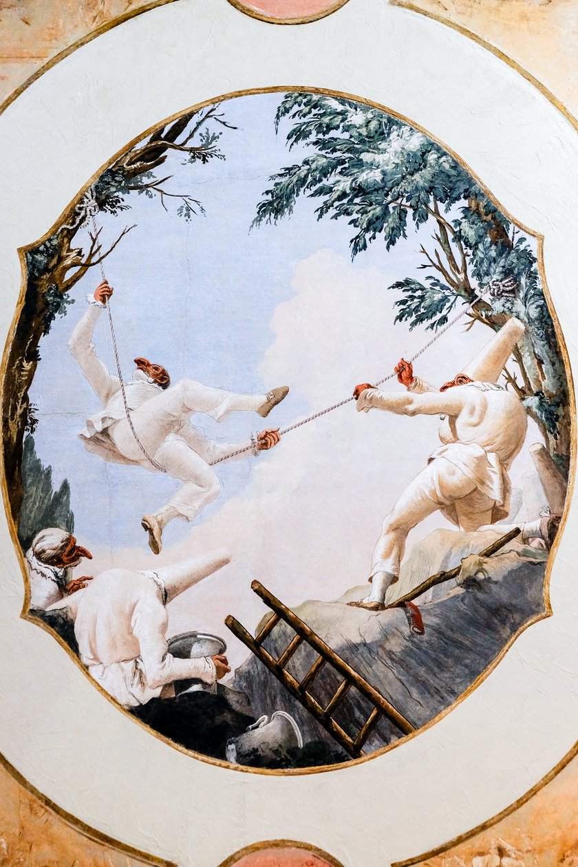 Das Spiel der Schaukel von Giandomenico (1727-1804) Tiepolo