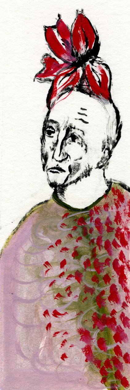 Ich wurde eine rote Blume, 2017 von Gigi Sudbury