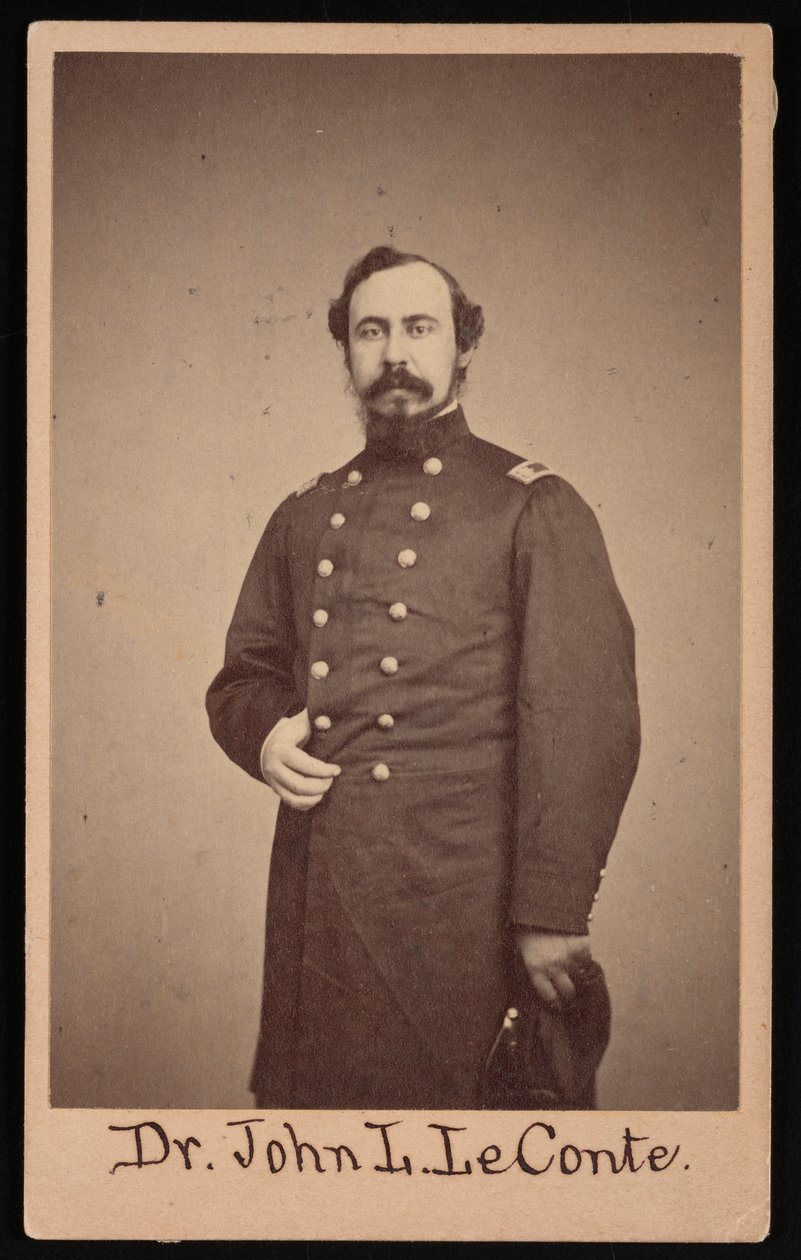 Porträt von Dr. John Lawrence LeConte 1825-1883, zwischen 1862 und 1864 von Gihon and Rixon