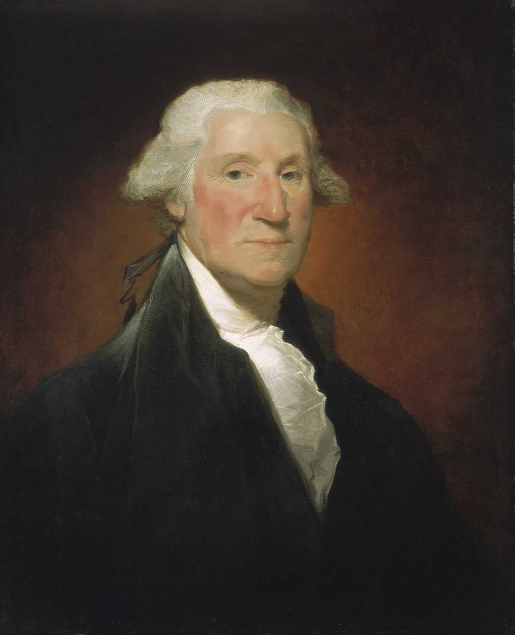 George Washington (Vaughan-Porträt), 1795 von Gilbert Stuart