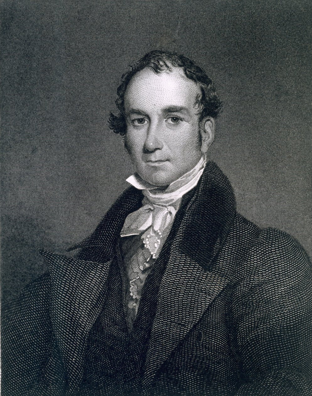 Louis McLane, graviert von Thomas Kelly (ca. 1795-ca. 1841) von Gilbert Stuart Newton