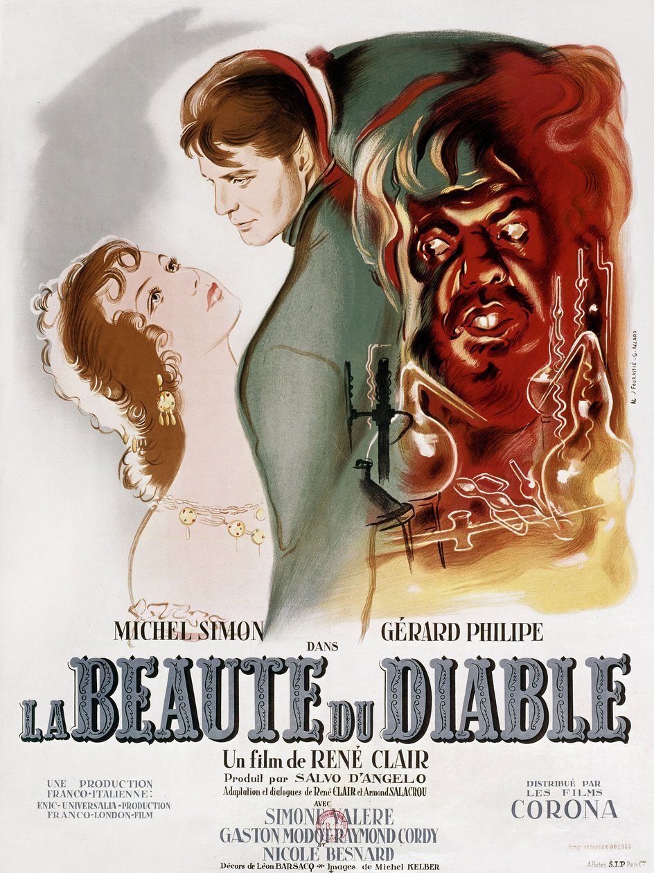 La beauté du diable (Die Schönheit und der Teufel) 1950 von Gilbert (active 1949 1968) Allard