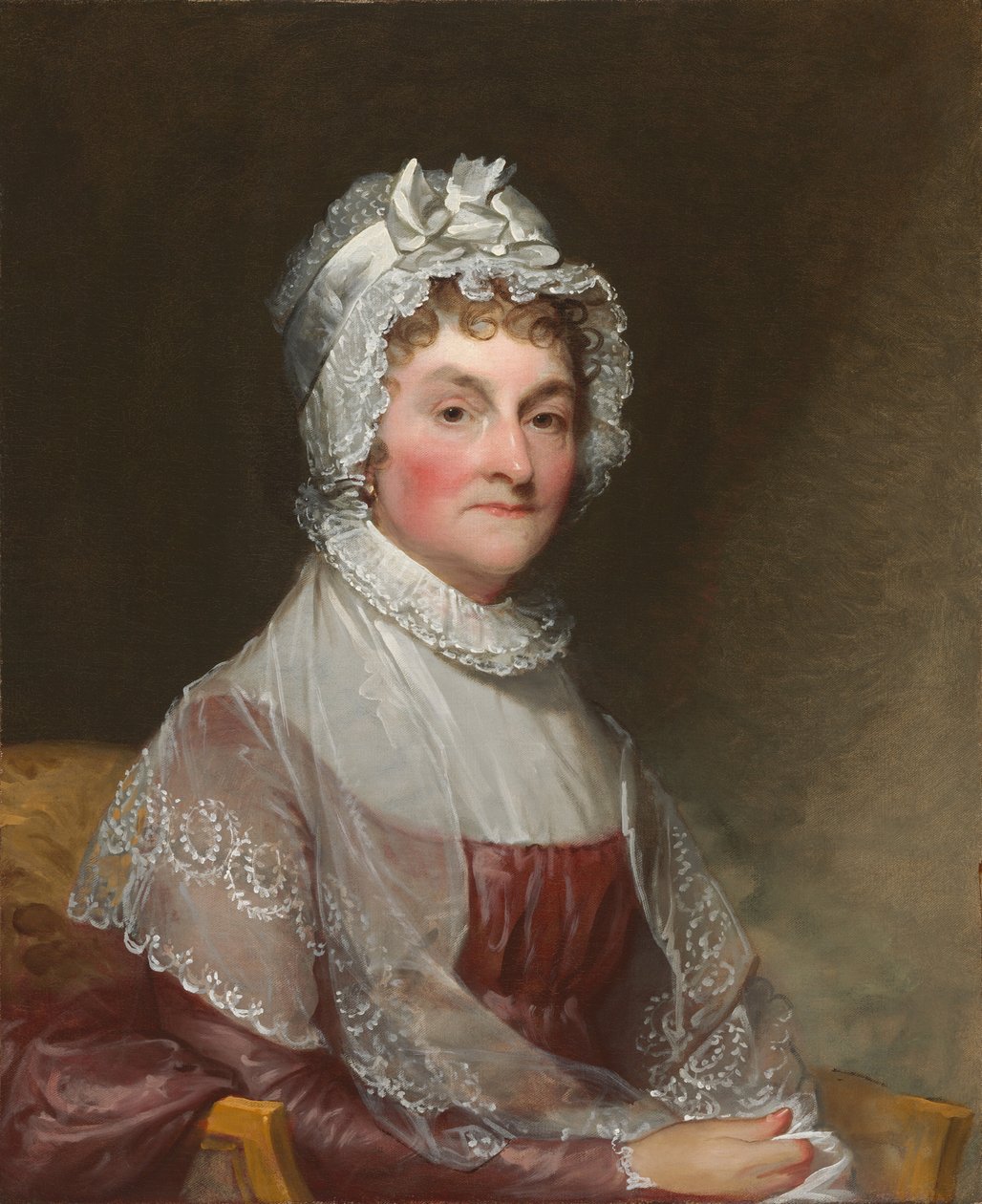 Abigail Smith Adams Mrs. John Adams, 1800-1815 von Gilbert Stuart