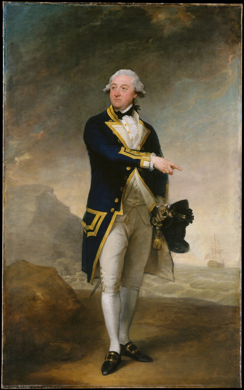Kapitän John Gell von Gilbert Stuart