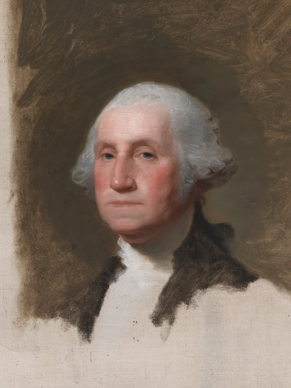 George Washington (Das Athenaeum-Porträt) von Gilbert Stuart