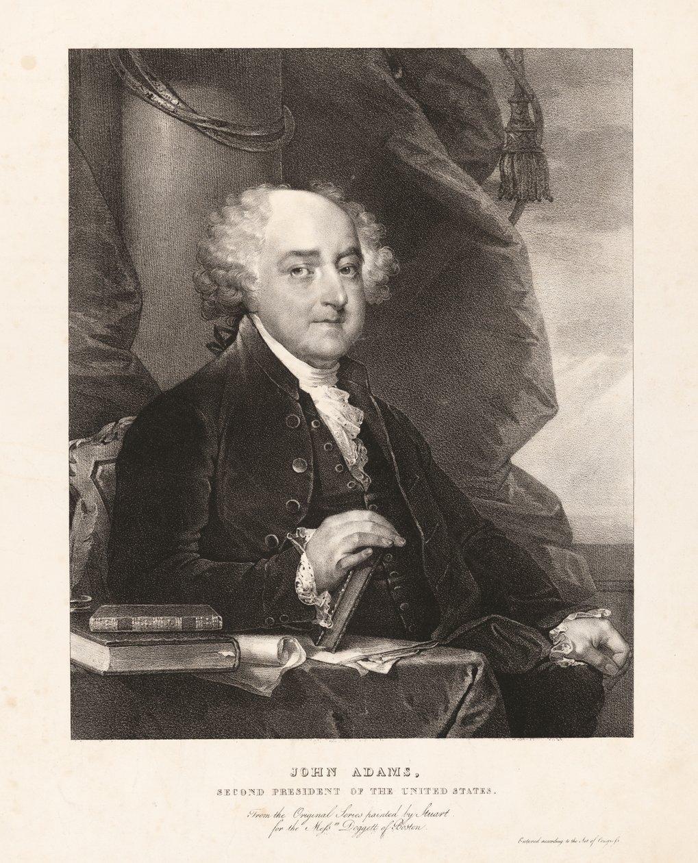 John Adams von Gilbert Stuart