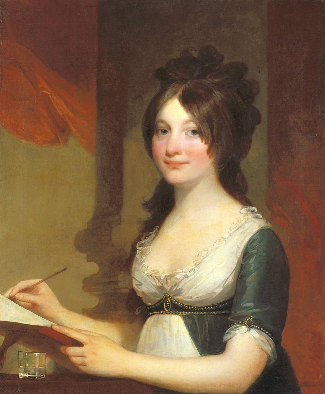 Porträt einer jungen Frau von Gilbert Stuart