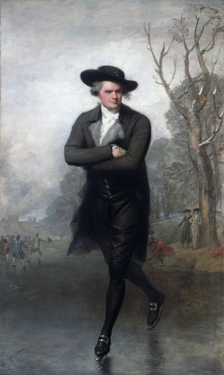 Der Skater (Porträt von William Grant) von Gilbert Stuart