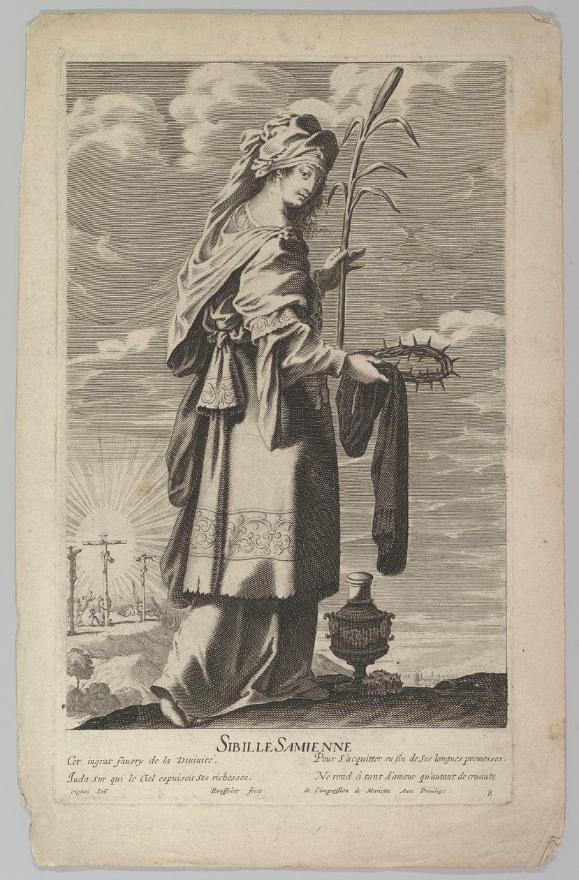 Sibylle Samienne von Gilles Rousselet and Abraham Bosse