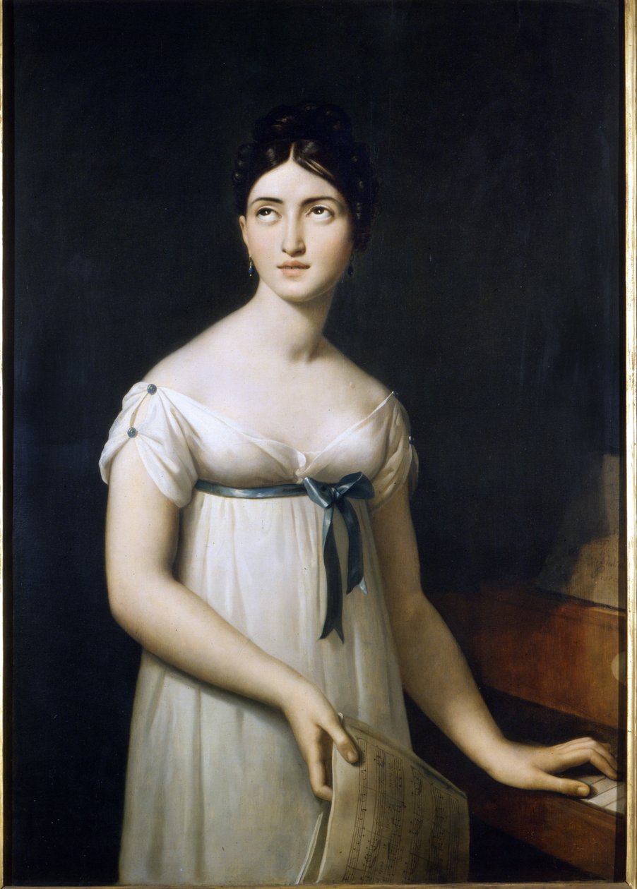 Giuditta Pasta (1797-1865). Frühes 19. Jahrhundert. Museo della Scala von Gioacchino Giuseppe Serangeli