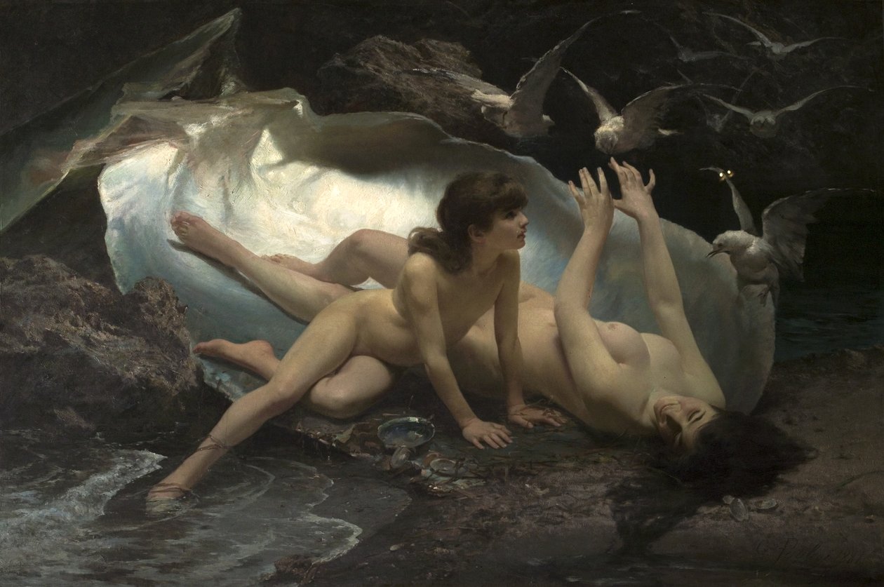 Die Najaden, 1881 von Gioacchino Pagliei