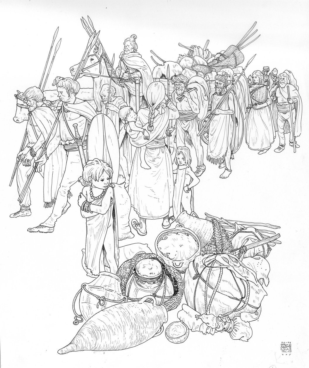 Barbar: Markomannen (germanischer Stammesbund) von Giorgio Albertini