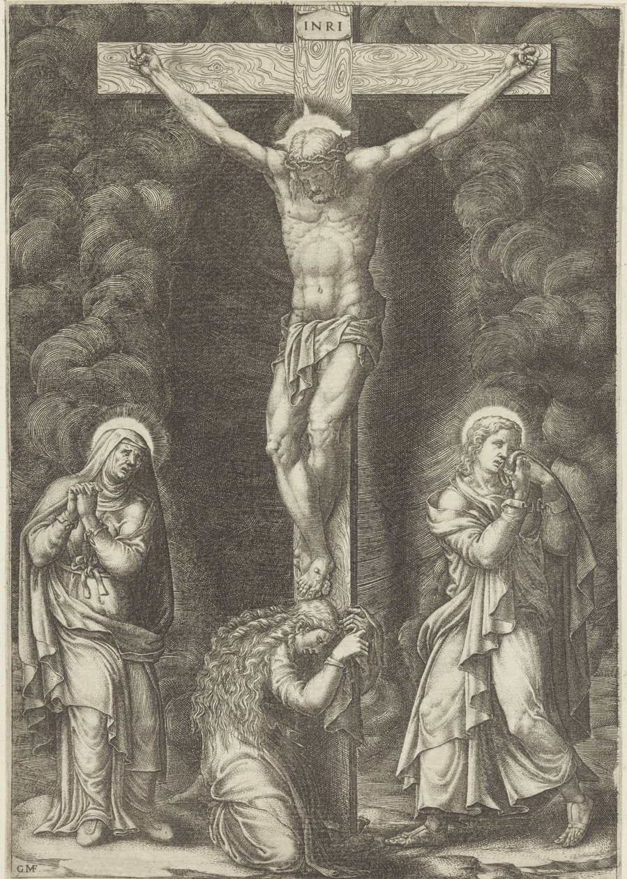 Kreuzigung Christi von Giorgio Ghisi