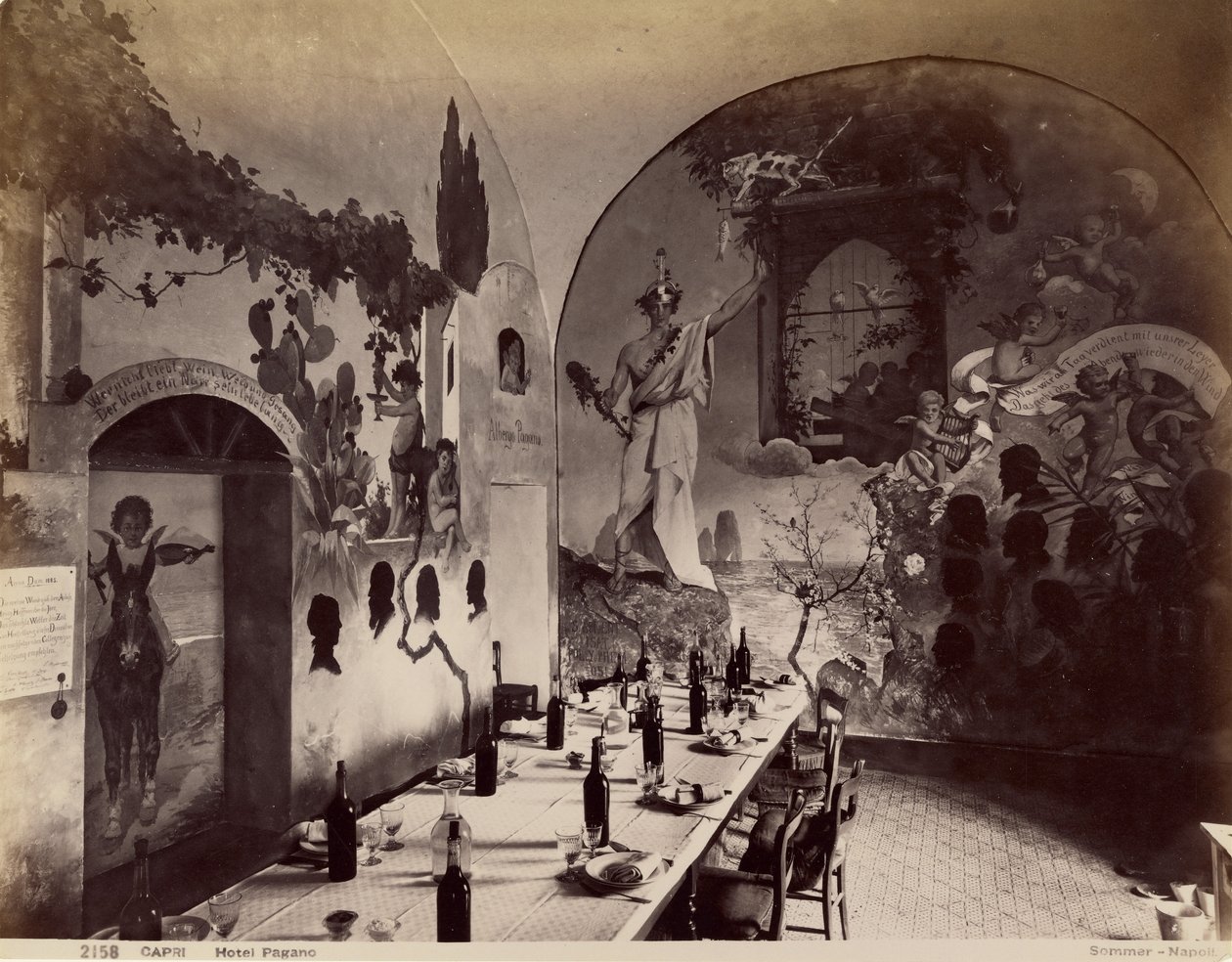 Capri, Hotel Pagano von Giorgio Sommer