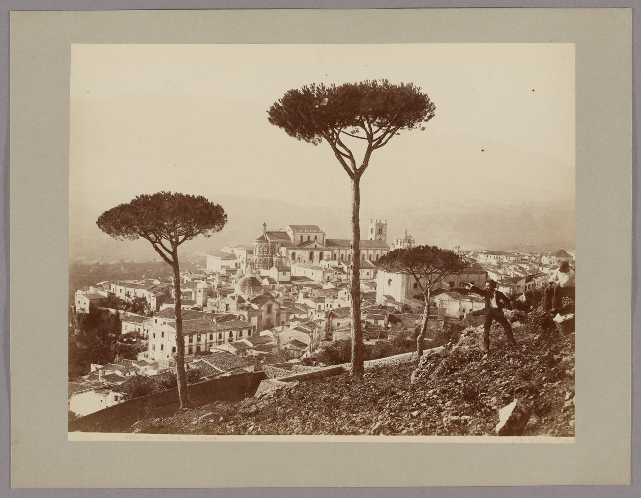 Monreale: Panoramablick von Giorgio Sommer