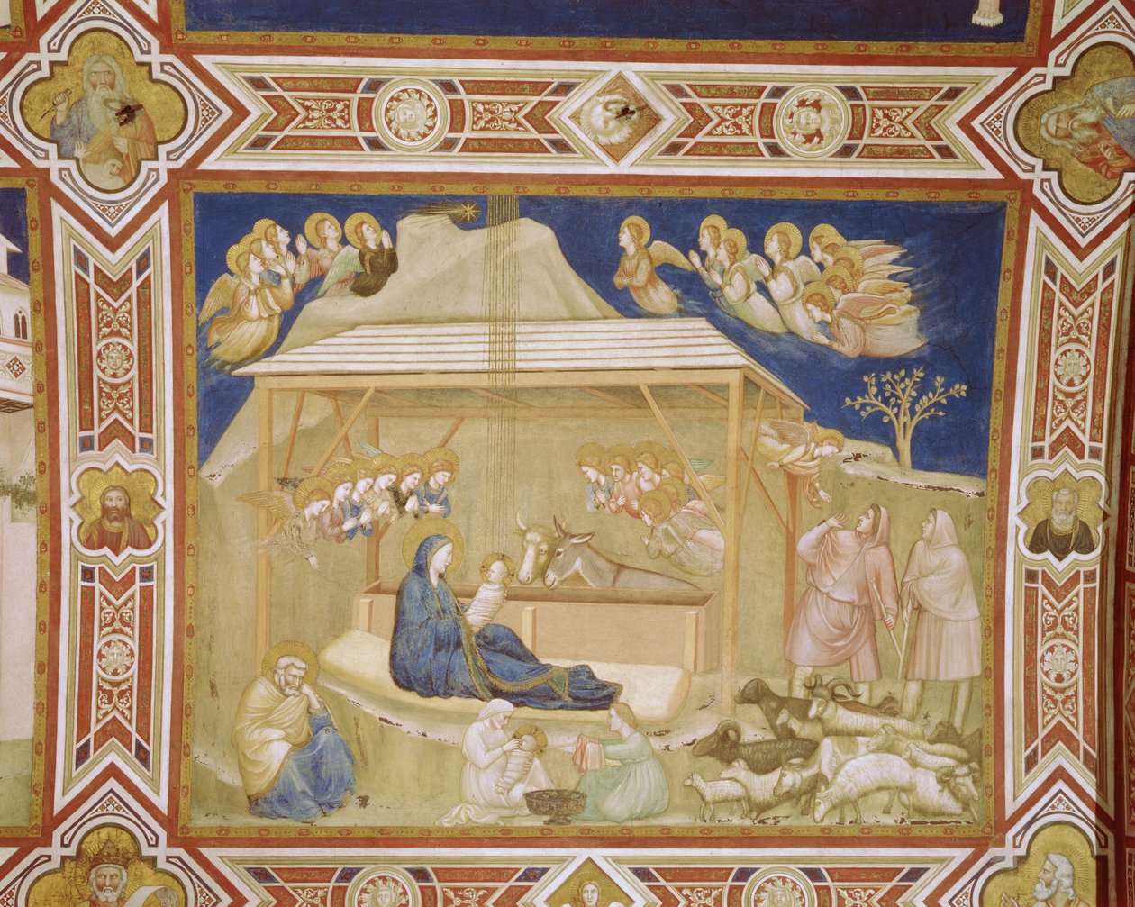 Die Geburt Christi von Giotto di Bondone
