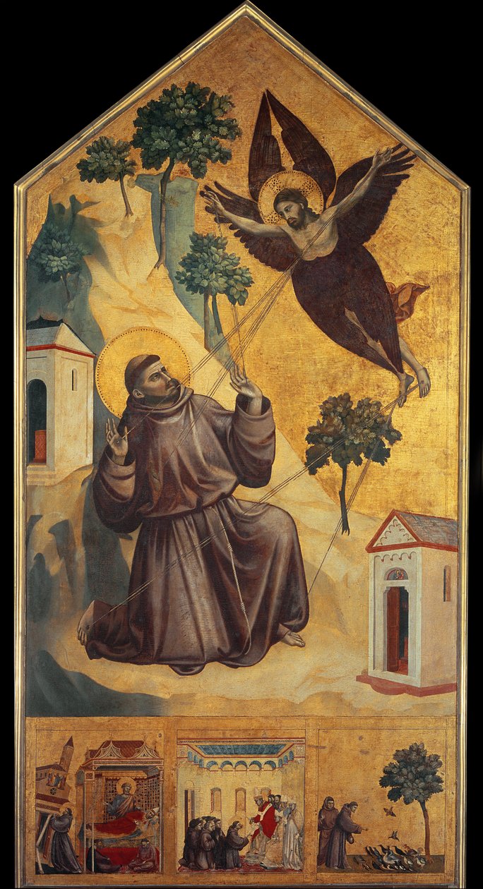 Die Stigmata des hl. Franziskus von Giotto (c.1266 1337)