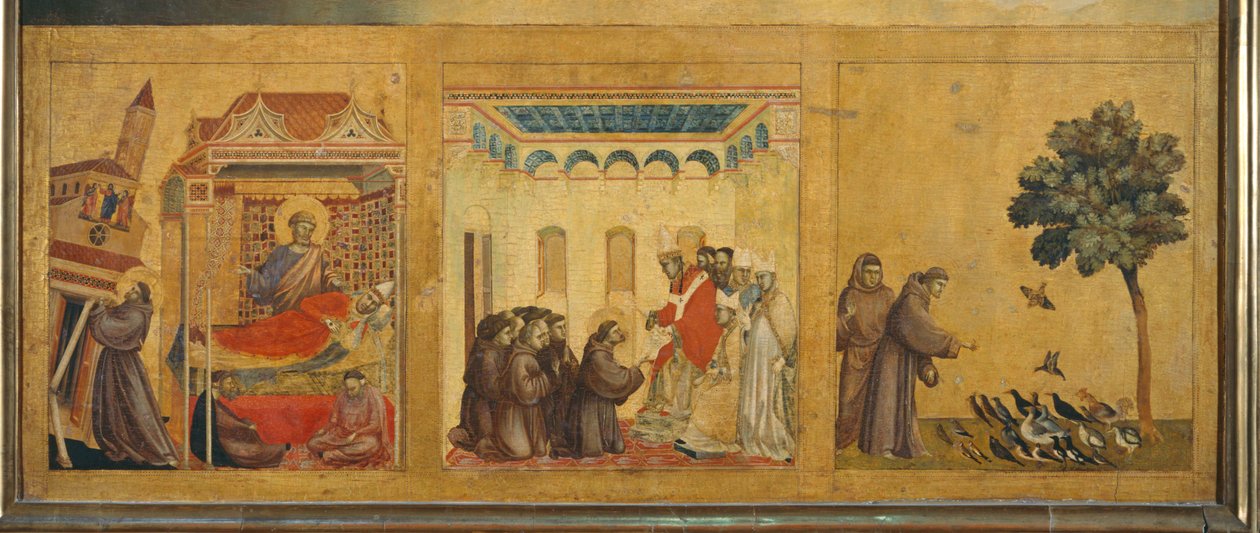 Der Traum von Innozenz III. von Giotto di Bondone (style of)
