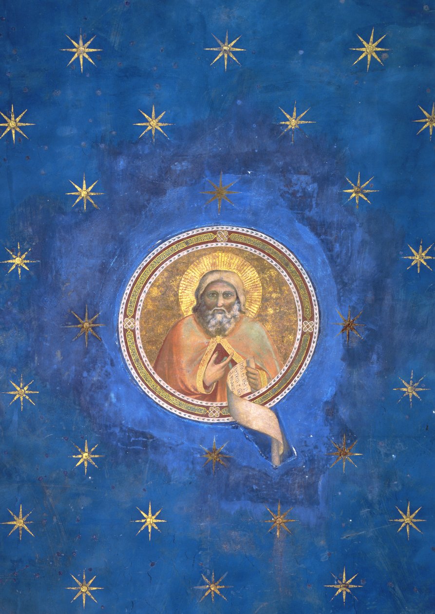Baruch, aus dem Gewölbe der Decke, ca. 1305 von Giotto di Bondone