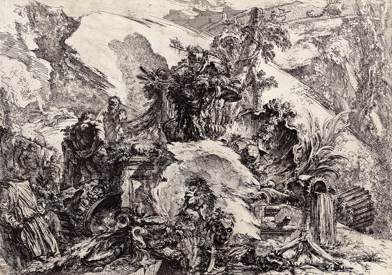 Die Skelette von Giovanni-Battista Piranesi