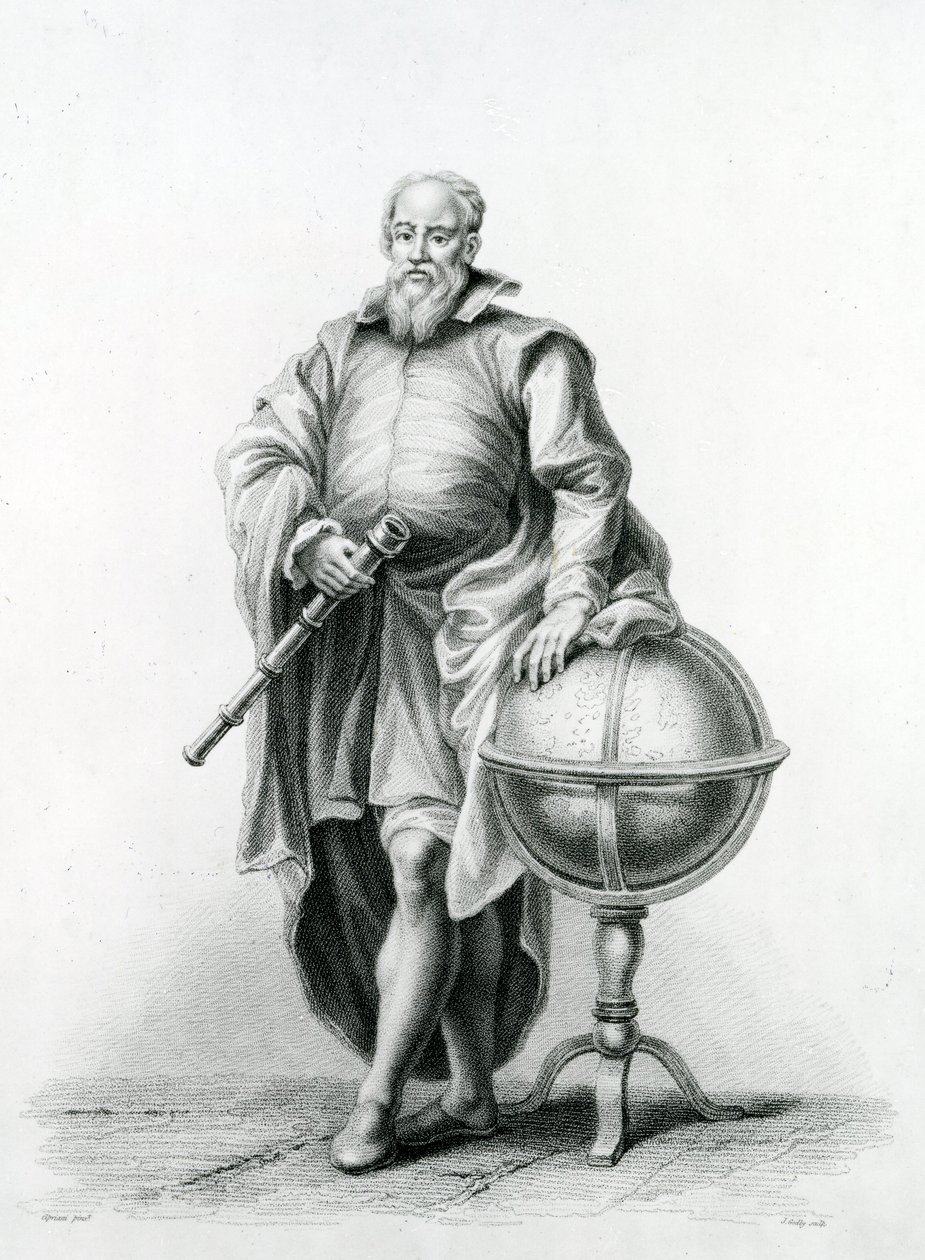 Porträt von Galileo Galilei (1564-1642), 1815 von Giovanni Battista Cipriani