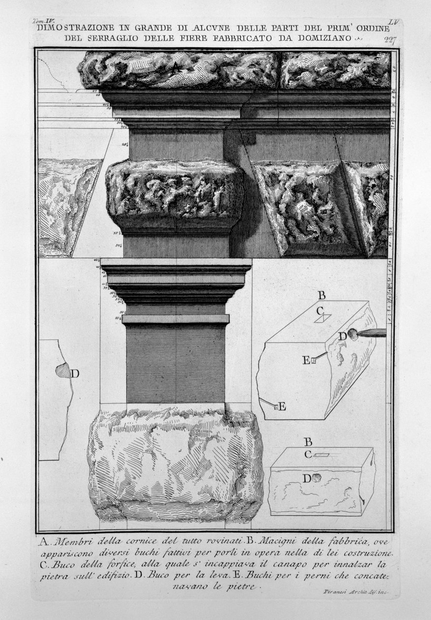 Seraglio der Tiere von Giovanni Battista Piranesi