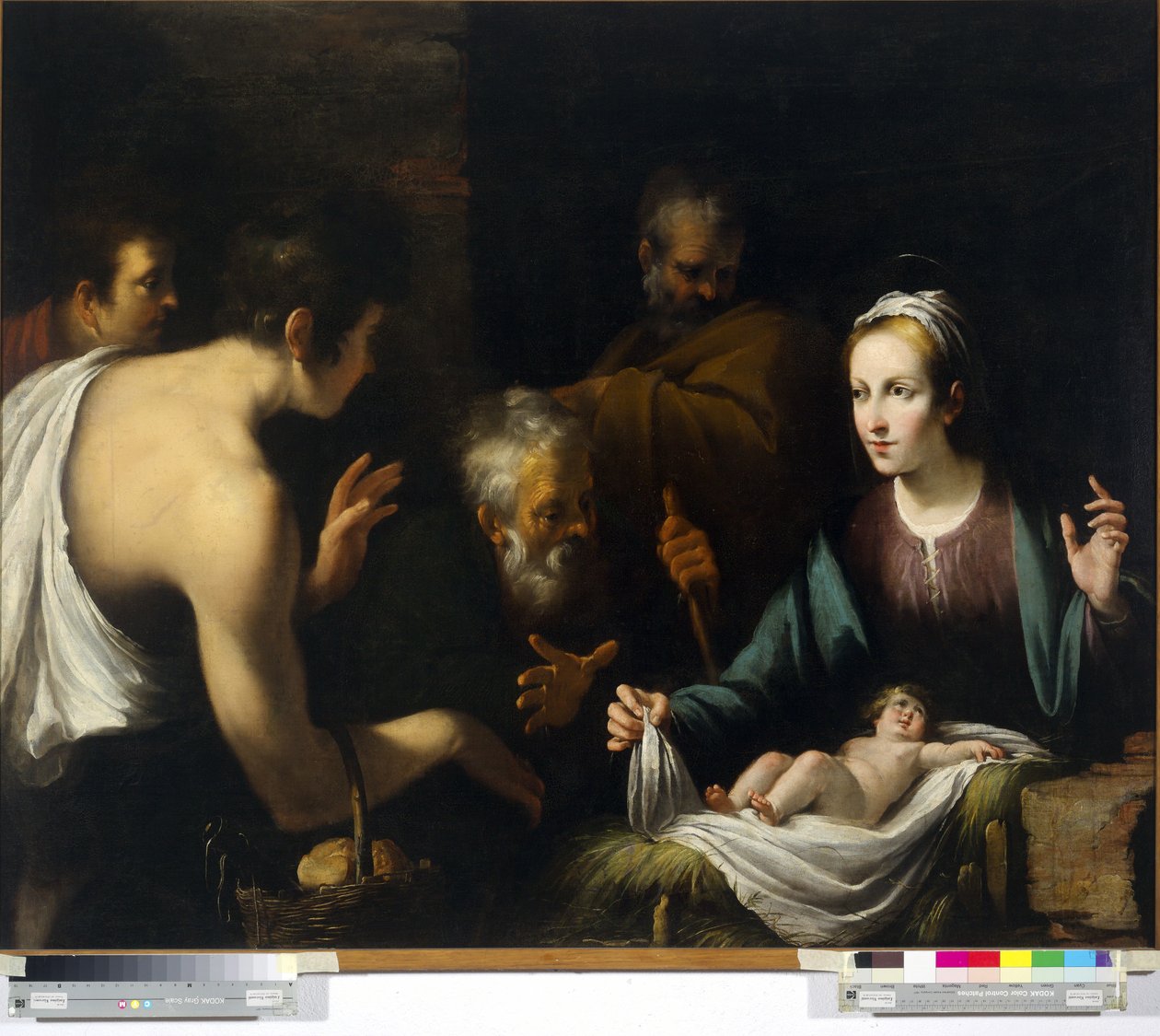 Die Anbetung der Hirten von Giovanni Andrea De Ferrari