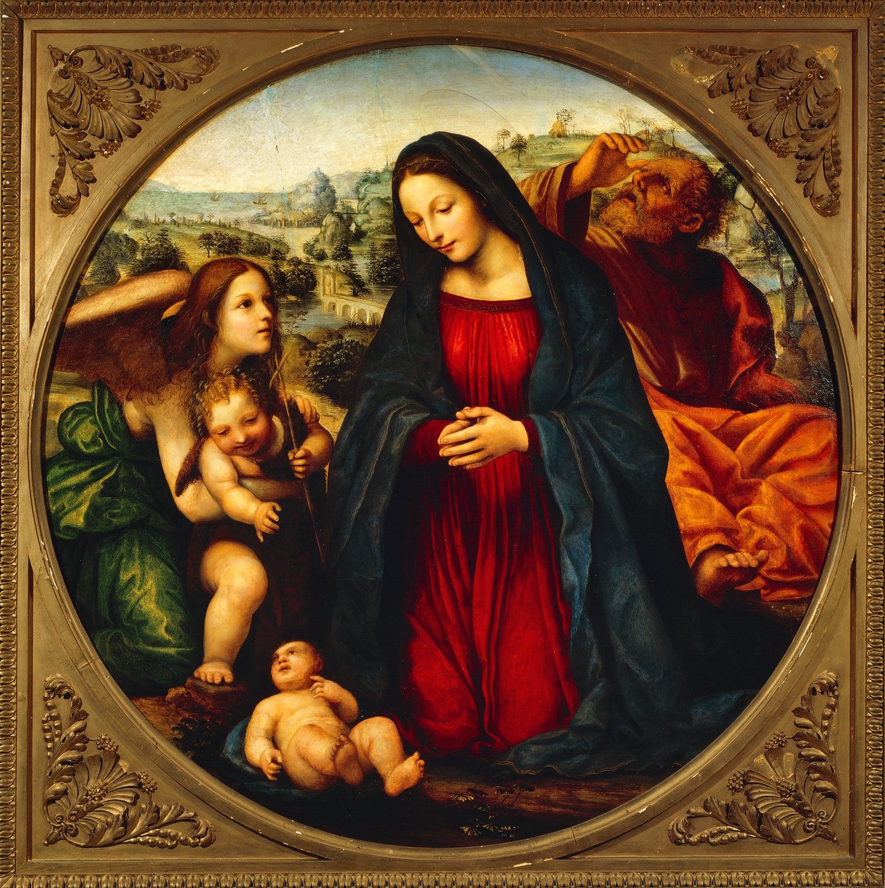 Die Heilige Familie, von Giovanni Antonio Bazzi, bekannt als Sodoma von Giovanni Antonio Bazzi Sodoma