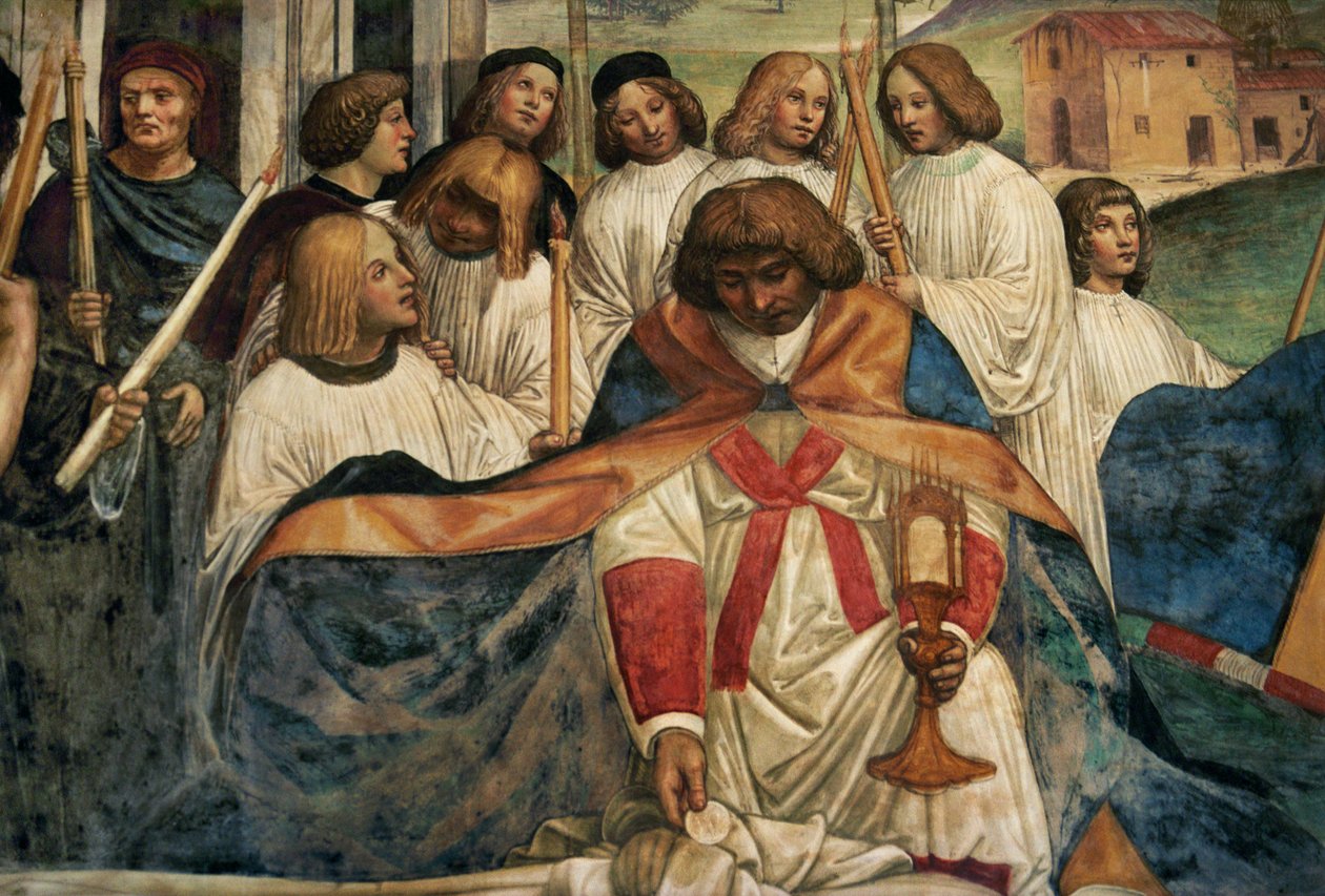 Vita des Heiligen Benedikt von Nursia von Giovanni Antonio Bazzi Sodoma