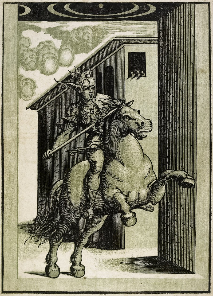 Marcus Curtius von Giovanni Antonio Pordenone