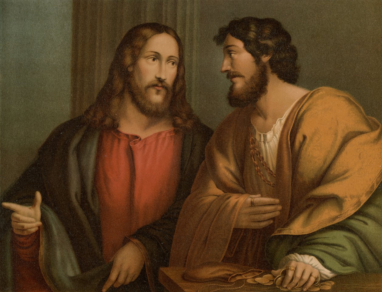 Die Berufung des Matthäus von Giovanni Antonio Pordenone