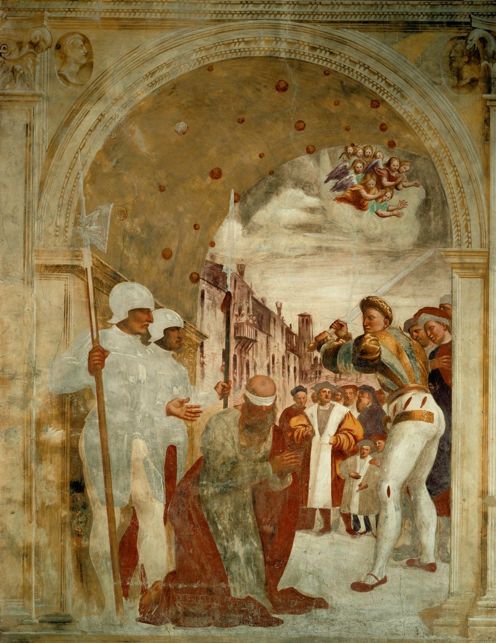 Die Enthauptung des Heiligen Paulus von Giovanni Antonio Pordenone