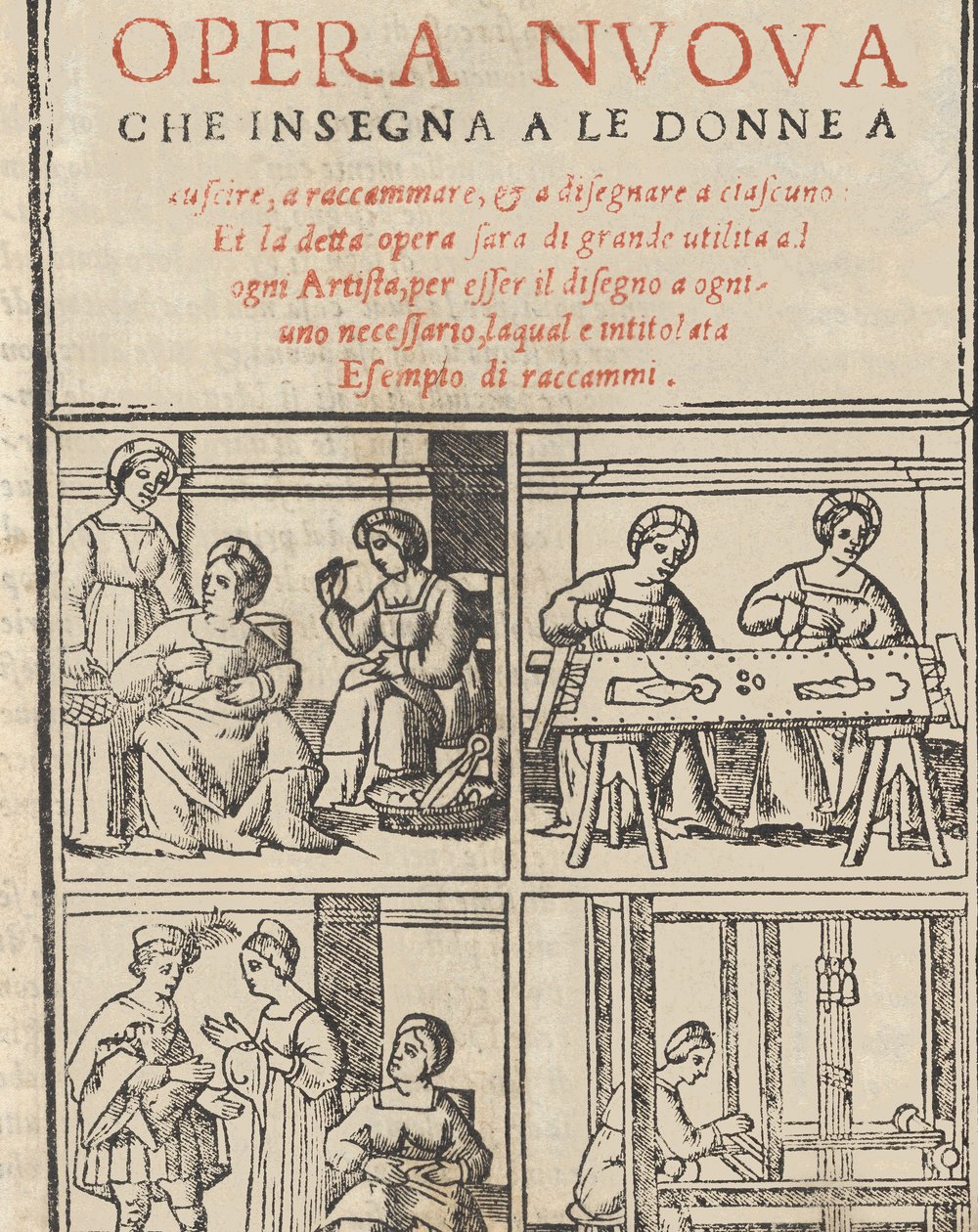 Essempio di recammi, 1530 von Giovanni Antonio Tagliente