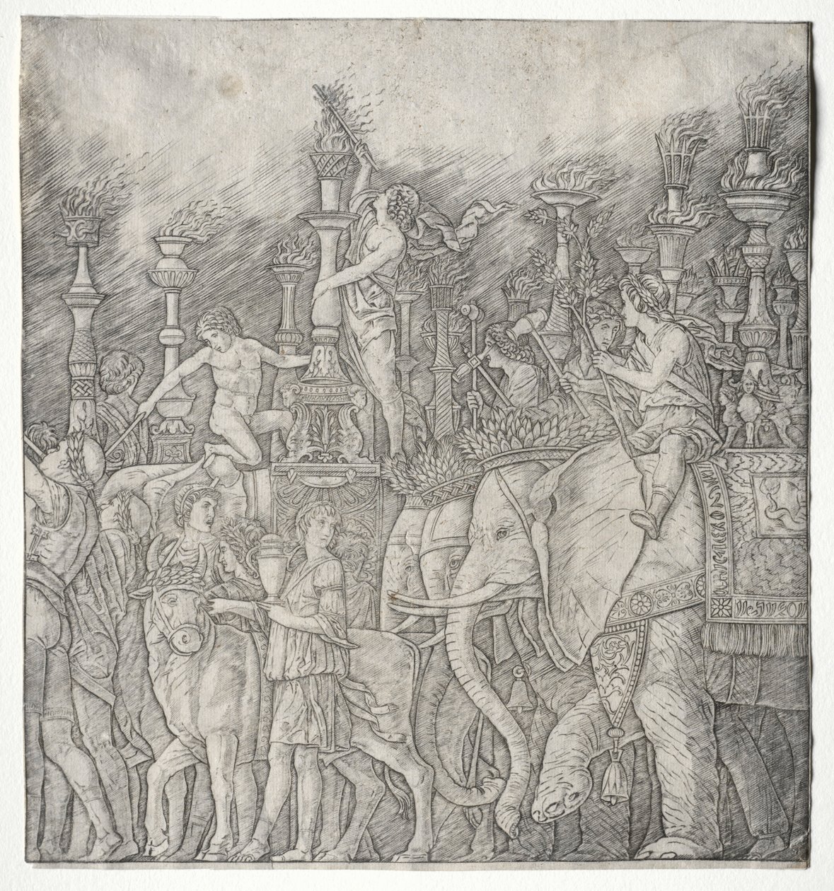Die Triumphe Caesars: Die Elefanten von Giovanni Antonio da Brescia