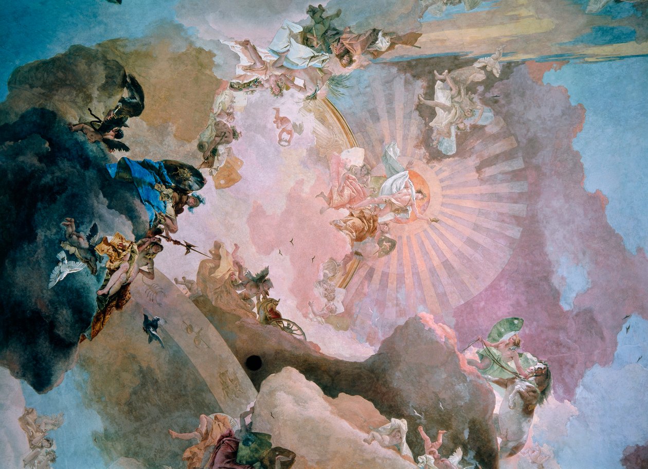 Olymp von Giovanni-Battista Tiepolo