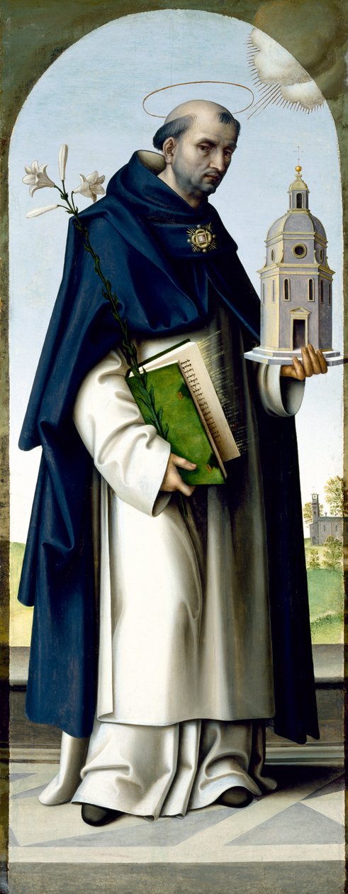 Heiliger Thomas von Aquin, 1512-16 von Giovanni Battista Bertucci