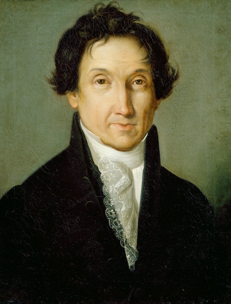 Selbstporträt von Giovanni Battista Borghesi (1790-1846) von Giovanni Battista Borghesi