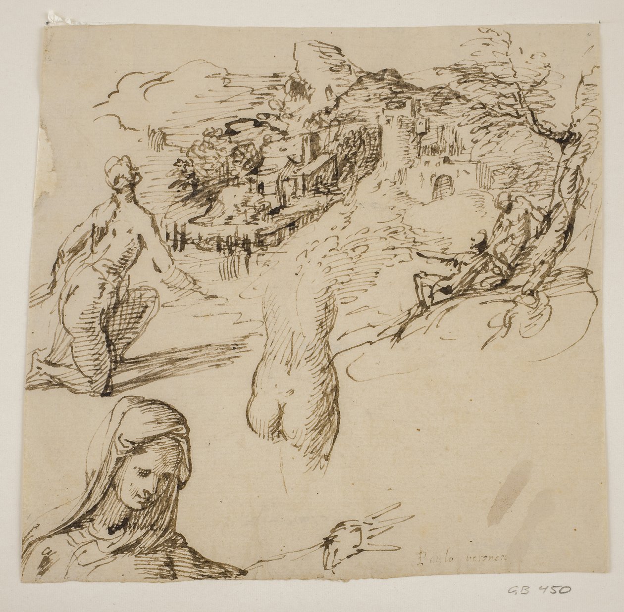 Schlafender Krieger von Giovanni Battista Caracciolo