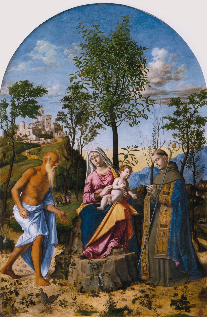Madonna des Orangenbaums von Giovanni Battista Cima da Conegliano